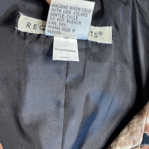 REQUIREMENTS Animal Print Button Front Long Sleeve Jacket Women’s Size XL - Picture 3 of 7